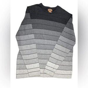 Michael Kors Grey  Striped Sweater Size XL